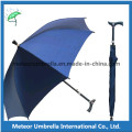 Straight Auto Open Adjustable Durável Canes Muleta Umbrella Especial para Antigos